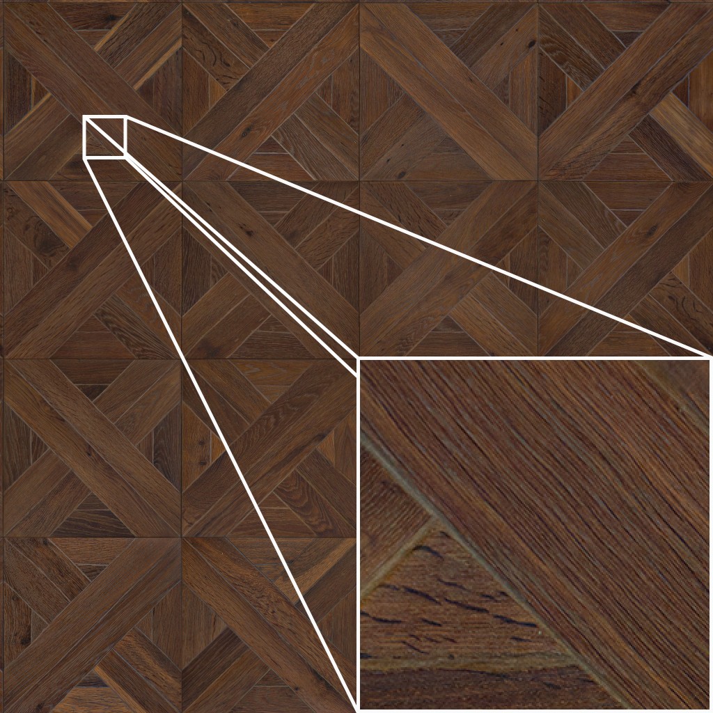 Tileable Wooden Floor Texture 4096x4096 preview image 4